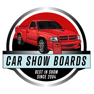 Car Show Boards